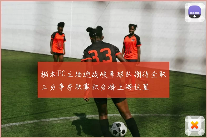 枥木FC主场迎战岐阜球队期待全取三分争夺联赛积分榜上游位置